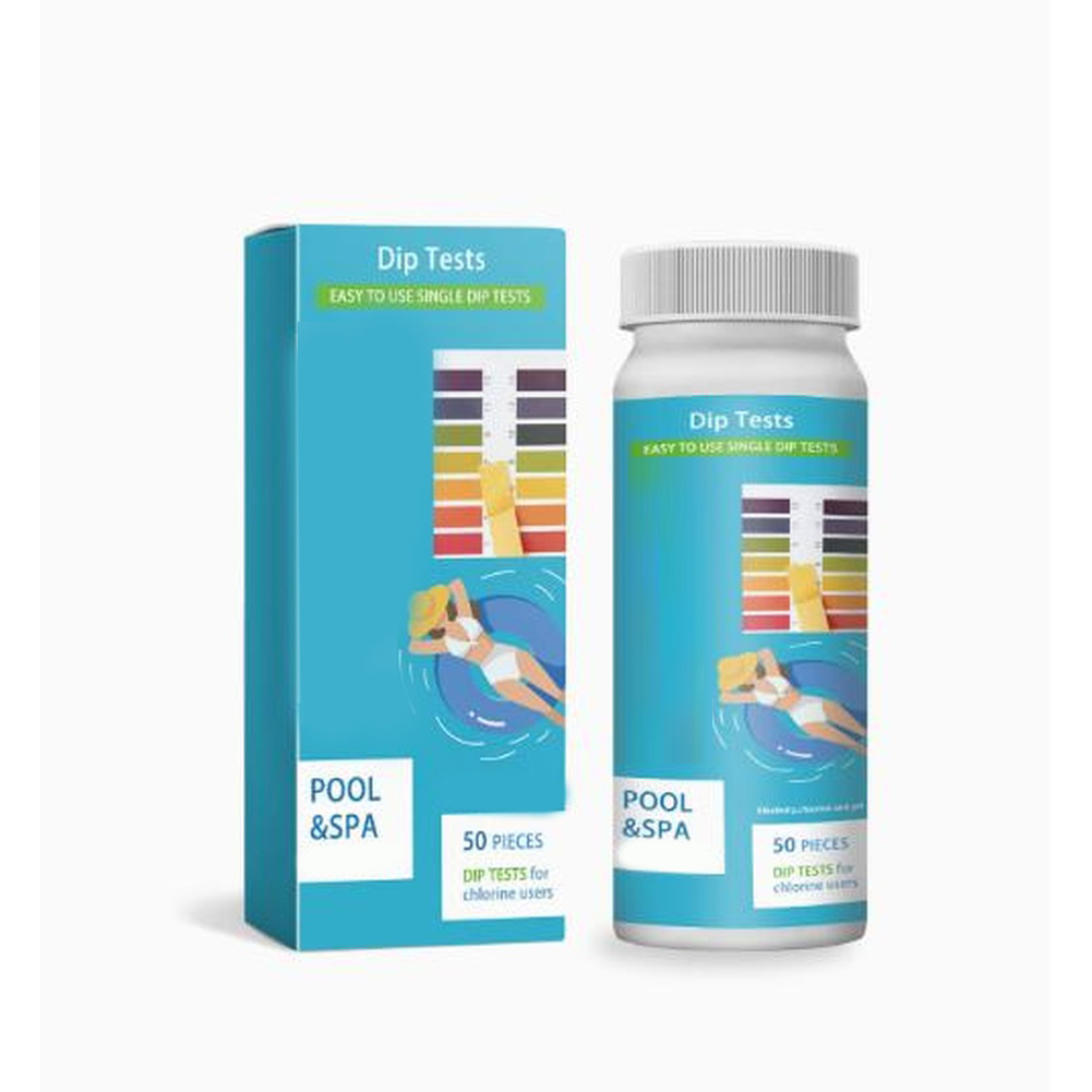 Ph Strip Test - Pool Test Strips 3-in-1 Kit for