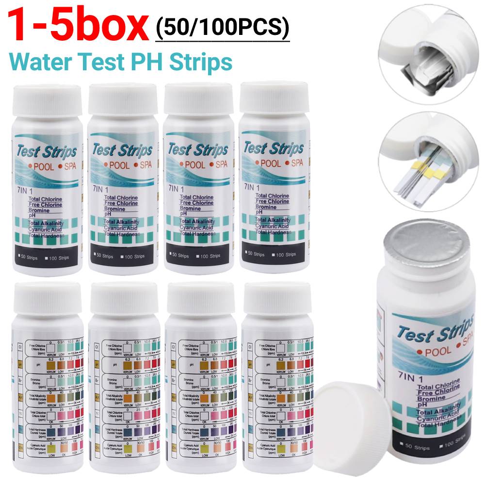 50/100PCS Water Test PH Strips - огляд і ціна Ph Strip Test