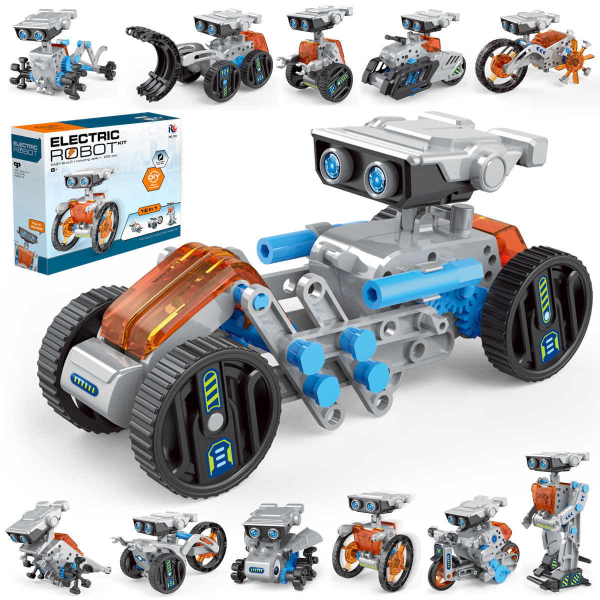 12 in 1 Science Experiment Sol - огляд і ціна Science Robot