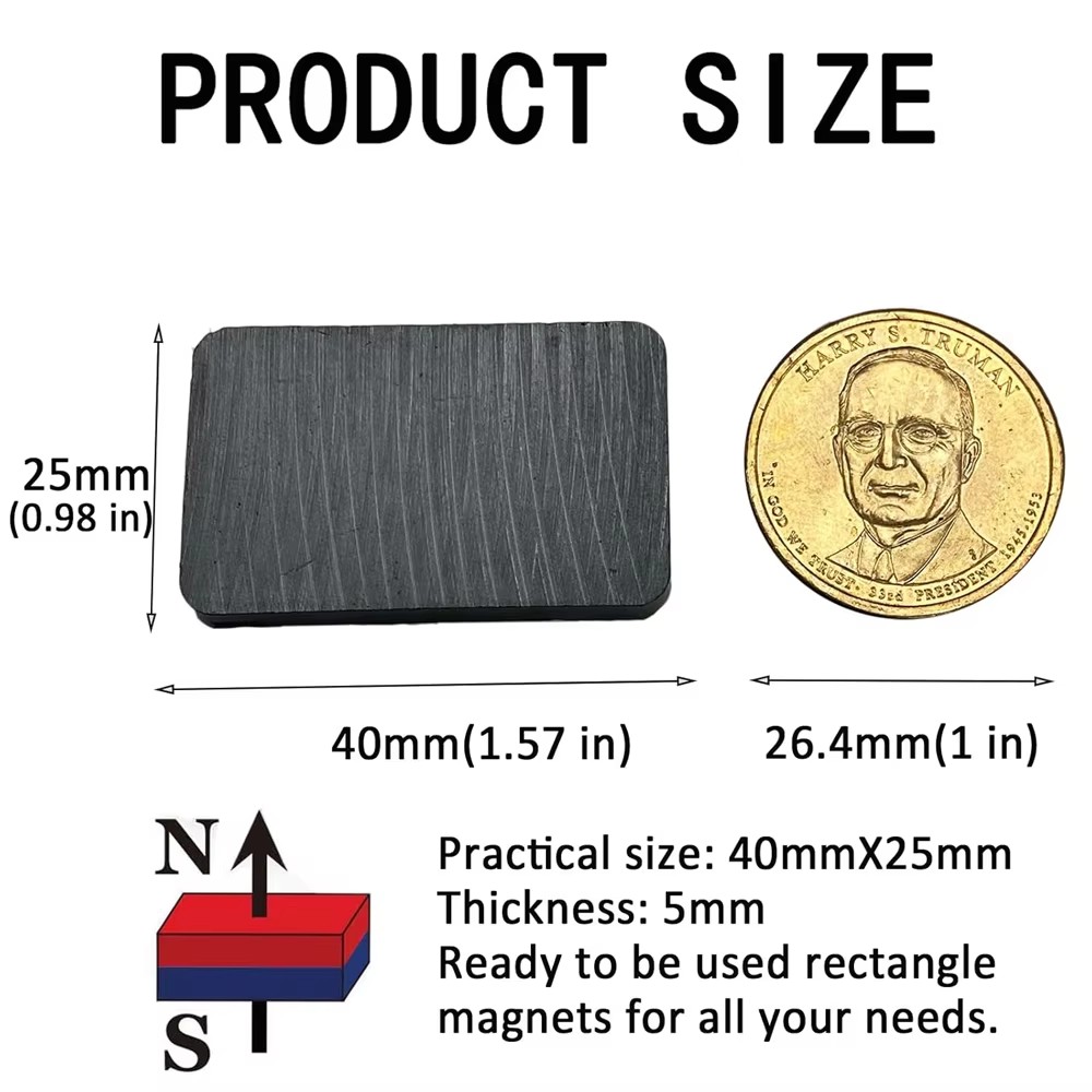 8/12pcs Ferrite Ceramic Blocks - огляд і ціна Science And Hobby