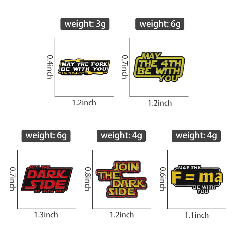 Join The Dark Side Enamel Pins - огляд і ціна Science Buddies