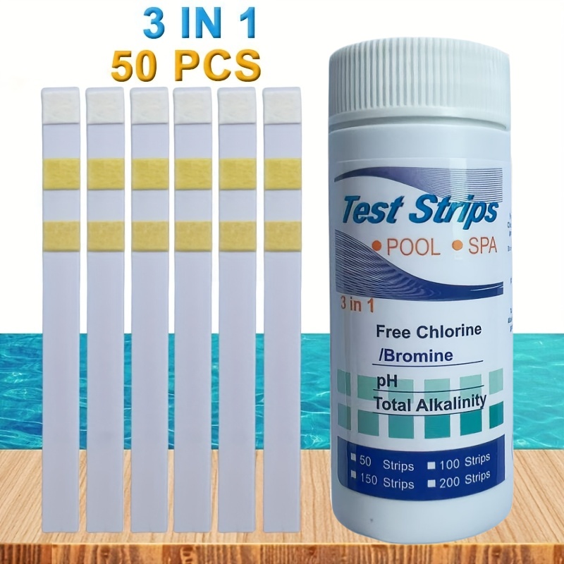 Chlorine PH Test Strips SPA Sw - огляд і ціна Water Testing Kit
