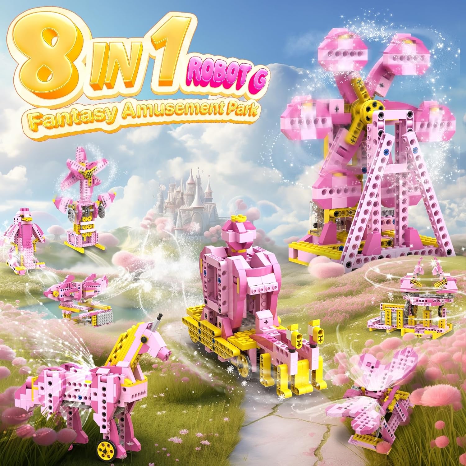 Apitor STEM Toys for Girls Gif - огляд і ціна Science Robot