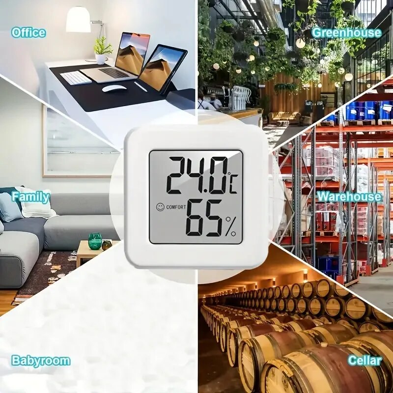 Digital Hygrometer Thermometer - огляд і ціна Weather Station Indoor