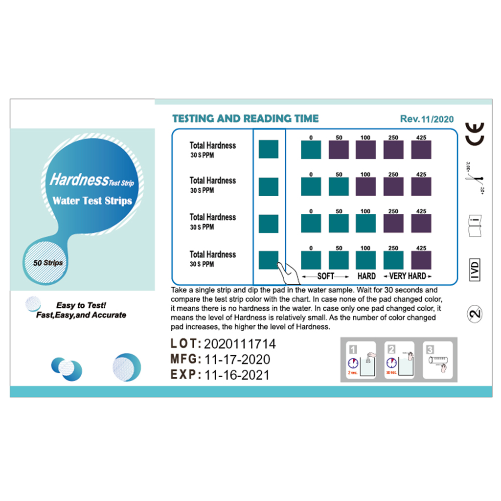 Water Complete Hardness Test S - огляд і ціна Water Testing Kit