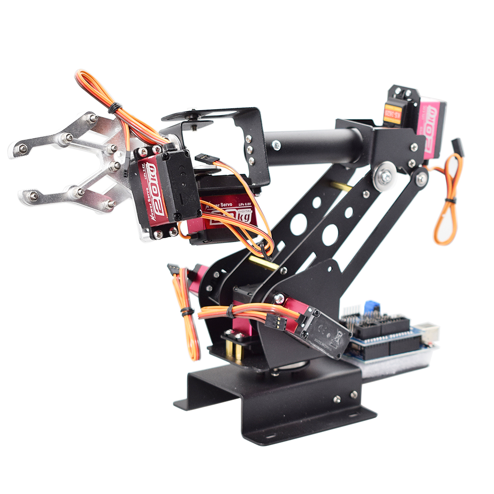 Ps2 Control 6 DOF Robotic Arm  - огляд і ціна Robot Arm Motor