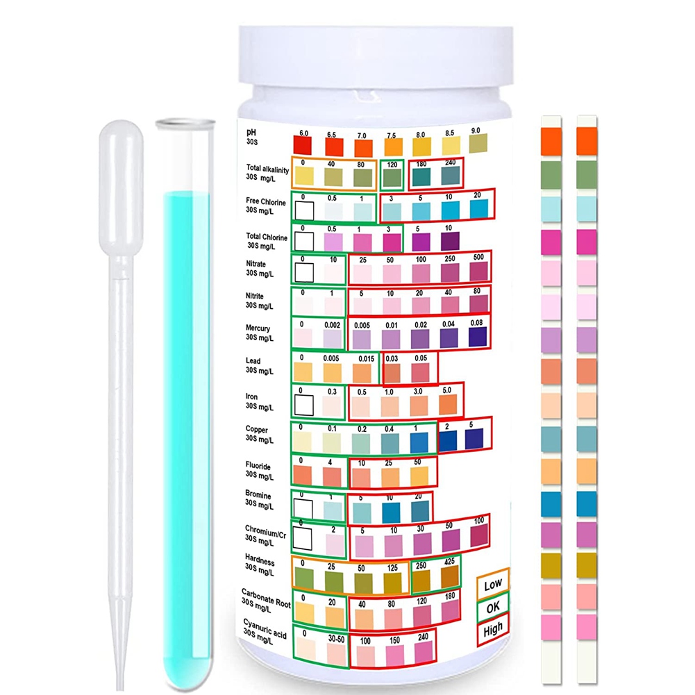 Water Testing Strips for Drink - огляд і ціна Ph Strip Test
