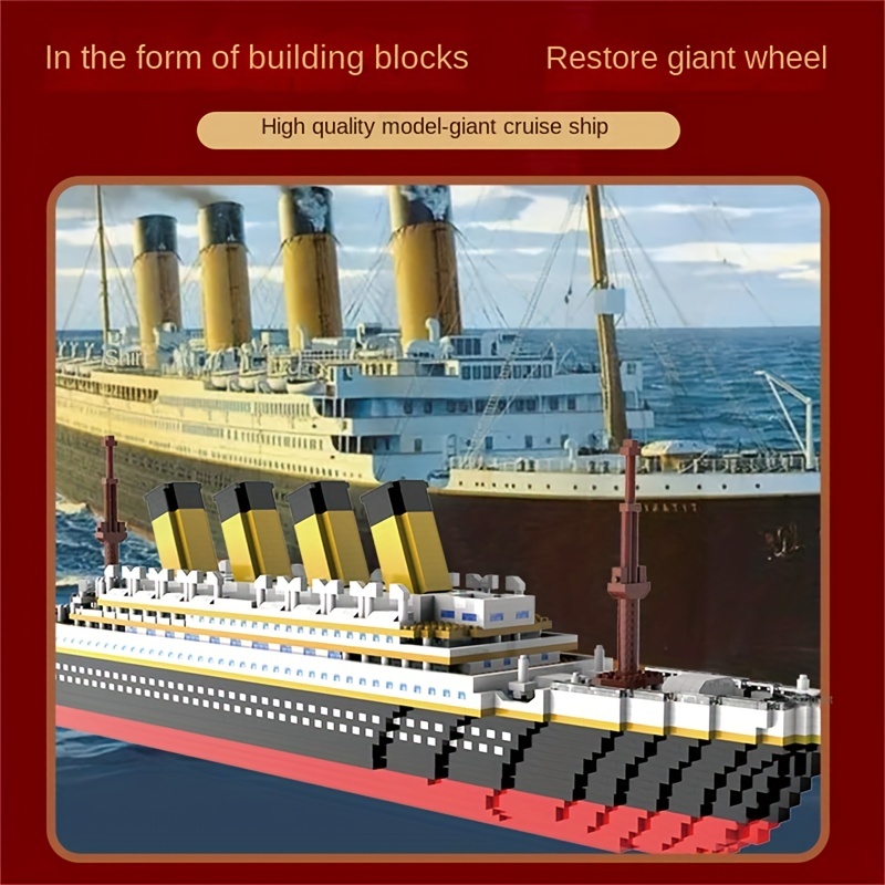 Titanic building block assembl - огляд і ціна Science Olympiad