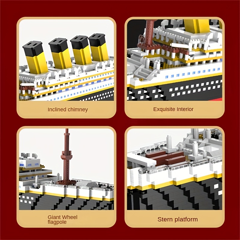 Titanic building block assembl - огляд і ціна Science Olympiad