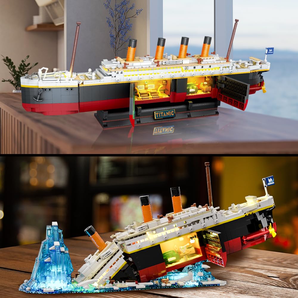 Titanic Building Set with LED- - огляд і ціна Science Olympiad