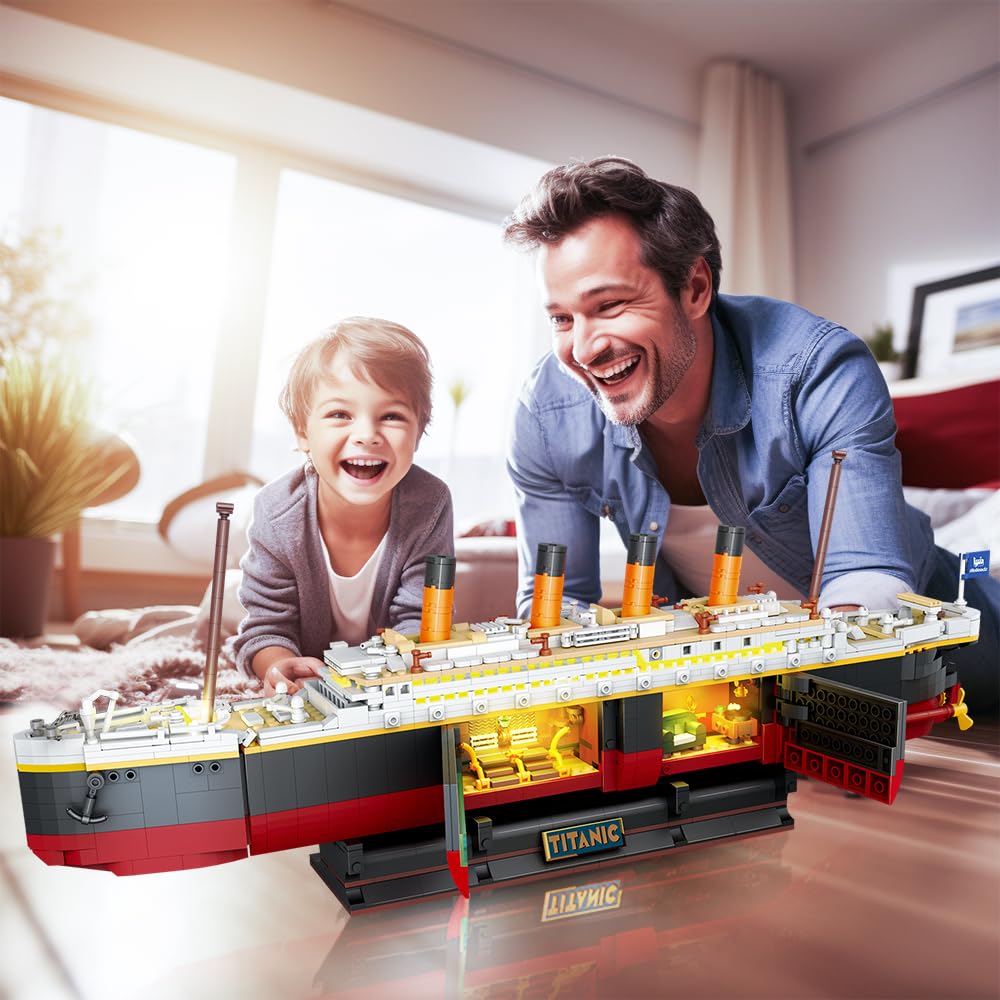 Titanic Building Set with LED- - огляд і ціна Science Olympiad