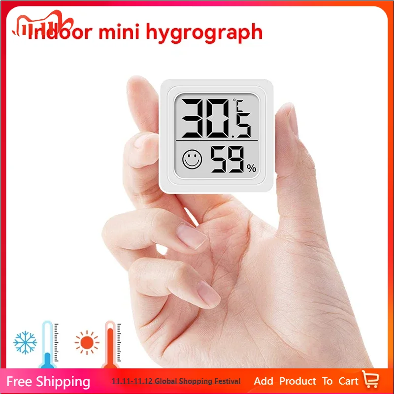 2025 New Mini LCD Digital Ther - огляд і ціна Weather Station Indoor