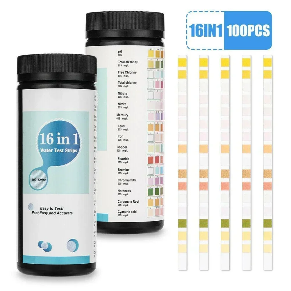 16 In 1 Drinking Water Test Ki - огляд і ціна Ph Strip Test