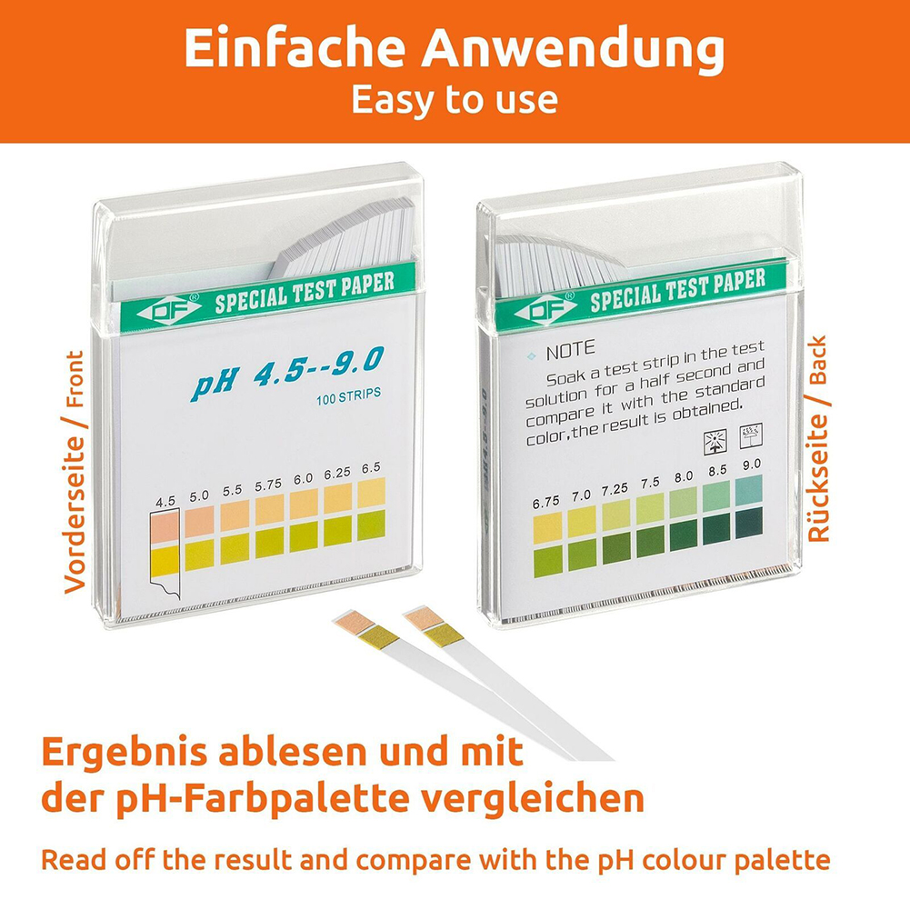 100Pcs PH Paper Strips Kit Hou - огляд і ціна Water Testing Kit