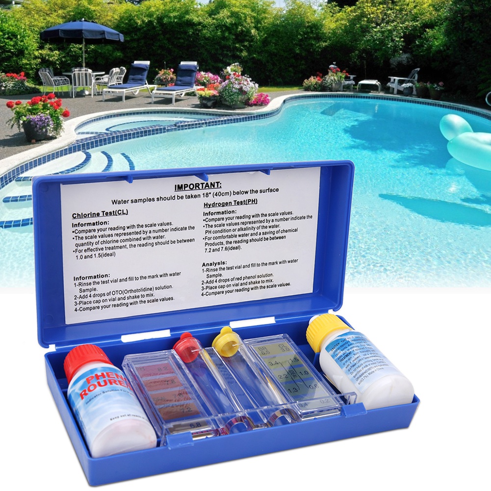 PH Chlorine Water Quality Test - огляд і ціна Water Testing Kit