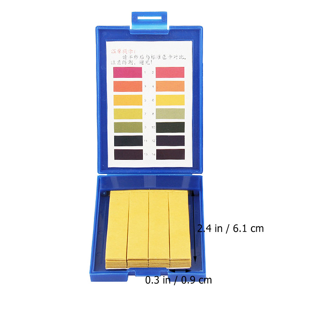 80Pcs PH Testing Paper 1-14 Fu - огляд і ціна Ph Strip Test